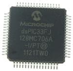DSPIC33FJ128MC706A-I/PT